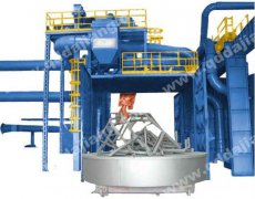 河北承德新型臺車式拋丸機(jī)除銹工程案例